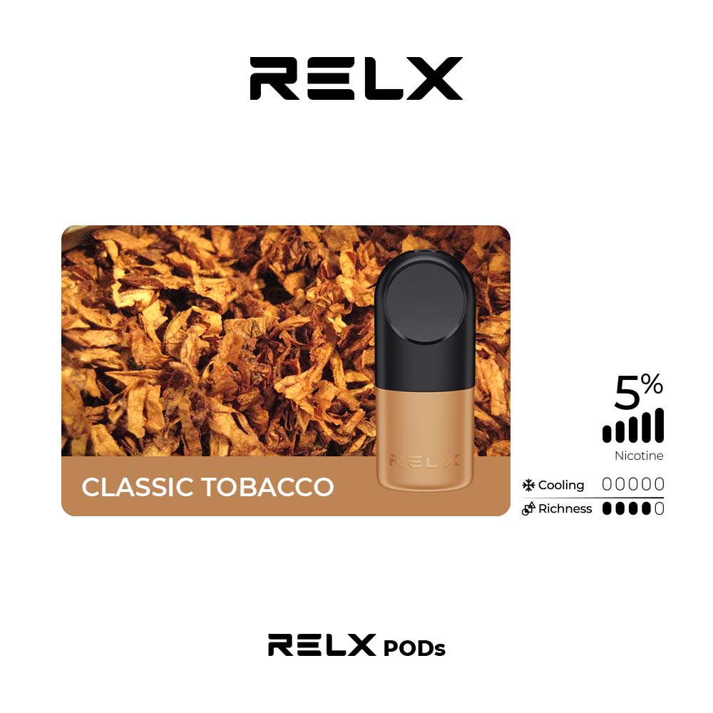RELX Pod Disposable  Vape Liquid
